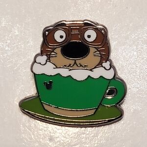 Disney Pin Trading SDR Zootopia Teacups Latte Emmitt Otterton Hidden Mickey Pin